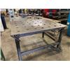 Image 1 : 48" x 60" x 38" STEEL ACRN TYPE TABLE