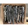 Image 1 : LOT OF LARGE MORSE TAPER DRILL BITS