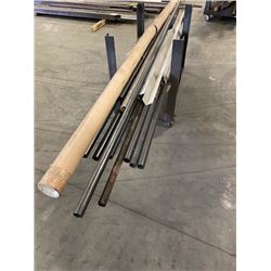 Lot of Misc Tubing and Angle Raw Steel