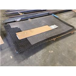 Lot of 100" x 50" Steel Grate Material