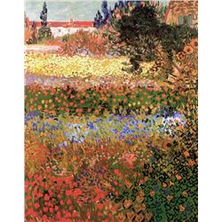 Van Gogh - Flowering Garden