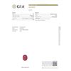 Image 6 : GIA Cert 5.91 ctw Ruby and Diamond Ring - 14KT White Gold