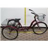 Image 1 : Schwinn Meridan Adult Trike S4002 w/ Front & Rear Basket Storage
