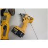 Image 2 : DeWalt DW054 Impact Driver, DC410 Cordless Cut-Off Tool, Batteries & Charger