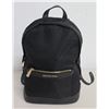 Image 1 : Michael Kors Logo Design Black Adjustable Strap Backpack