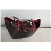 Image 3 : Coach Logo Monogram Tote Bag w/ Red Strap