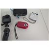 Image 8 : Qty 5 Cameras & Accessories:  GoPro, XP, Panasonic, Sharper Image, etc