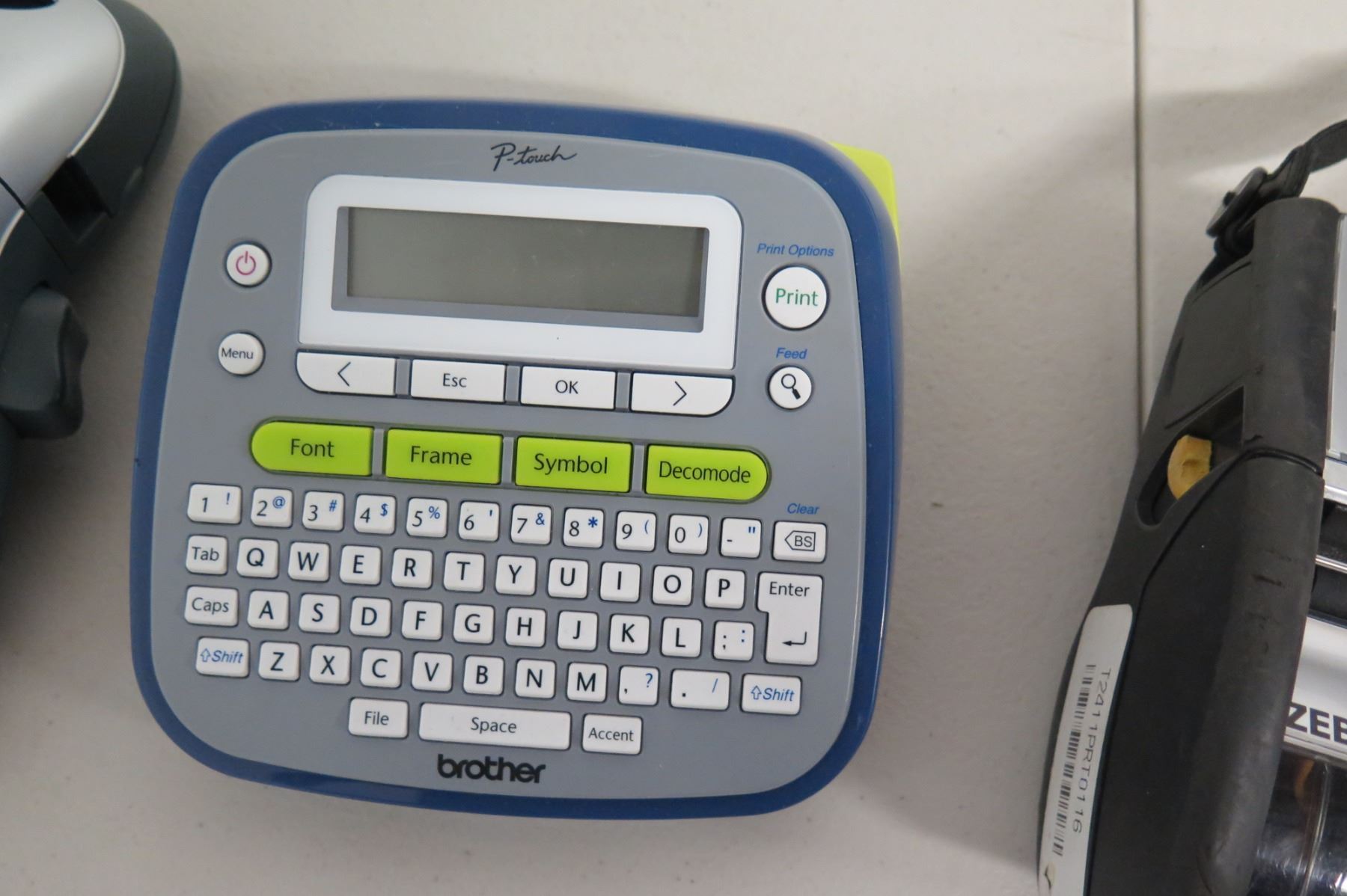 Zebra QLn320 Mobile Printer, Brother P-Touch & Dymo LetraTag ...