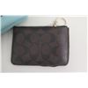 Image 2 : Coach Logo Monogram Zip Coin Purse & Blue Wristlet