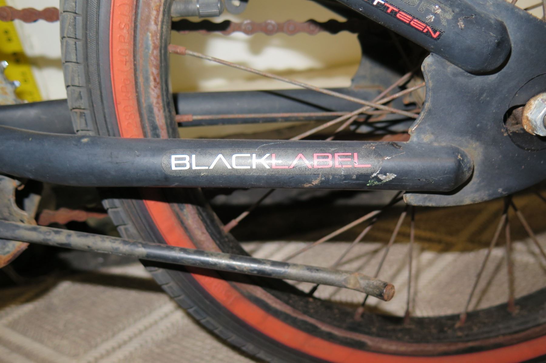 Razor black label bike