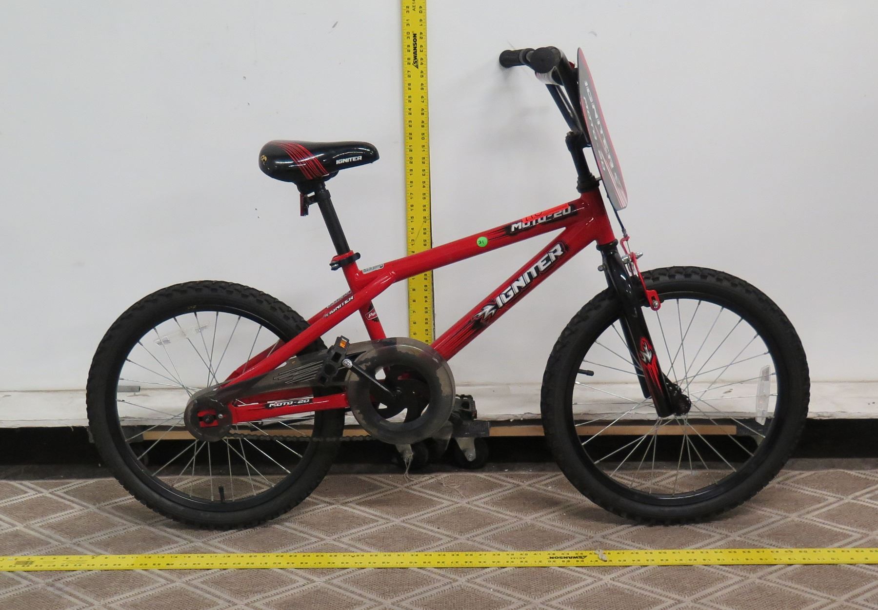 Igniter Moto 20 Boy S Red 20 Bmx Trick Bike Oahu Auctions