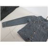 Image 8 : Qty 2 Coats: Louise Paris Sz S Polyurethane Shell & Fashion Jean Jacket