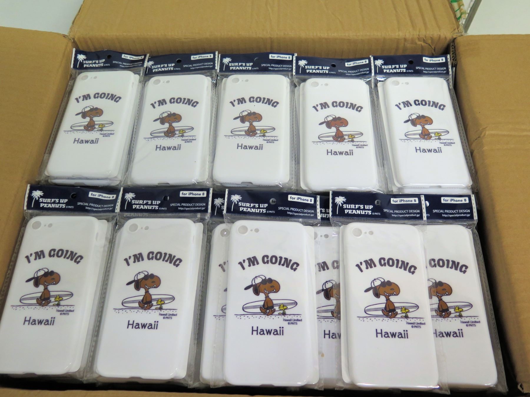 Box Hawaii Surf S Up Snoopy Peanuts Characters Phone Cases For Iphone 8 Oahu Auctions