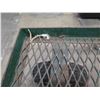 Image 10 : Rolling Metal Mesh Rectangle Platform Cart w/ Pull Handle
