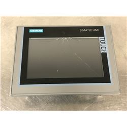 SIEMENS 6AV2 124-0GC01-0AX0 TP700 COMFORT TOUCH PANEL *DAMAGE SEE PICS*