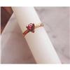 Image 1 : VINTAGE "HeartShape" RUBY RING/14K Y GOLD #1077727