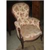 Image 1 : French NAPIII armchair in mahogany c.1890 #1078146