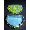 Image 1 : Antique Chinese Cloisonne Small Box #1084860