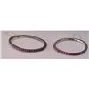Image 1 : Pair of Antique Garnet Bangle Bracelets #1085122