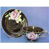 Image 1 : Occupied Japan Cup & Saucer - Black #1094905