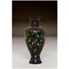 Image 1 : Old Japanese Goldstone Cloisonne Vase w #1095531