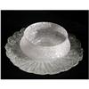 Image 1 : Overshot Finger Bowl with Under plate #1095659