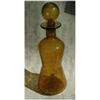 Image 1 : Large Crackle Glass Decanter #1095754