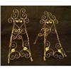 Antique Pair of Handmade Easel Stands #1116997