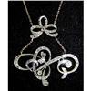 Image 1 : Art-Nouveau Diamond Necklace #1117070