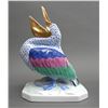 Image 1 : HEREND, Fishnet Pelican Statue