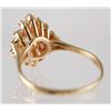 Image 3 : 18K Yellow Gold & Diamond Ring
