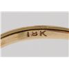 Image 4 : 18K Yellow Gold & Diamond Ring