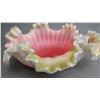 Image 7 : Webb Peach Blow Ruffled Bowl