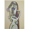 Image 1 : WIFREDO LAM, Cubist Nude Serigraph