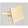 Image 2 : Pair CARTIER 18K Yellow Gold Cufflinks