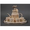 Image 1 : Antique Chinese Carved Ivory Tea Set
