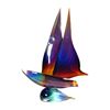 Image 1 : DINO ROSIN, Murano Art Glass Sailboat, Signed