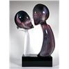 Image 1 : DINO ROSIN, Murano Art Glass The Kiss, Signed