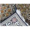 Image 3 : Fine Silk HEREKE Hand Knotted Pictorial Prayer Rug