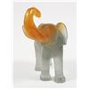 Image 2 : DAUM Art Crystal Petit Elephant Trunk Up
