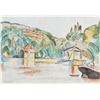 Image 1 : ANDRE LHOTE, Watercolor Landscape, Signed
