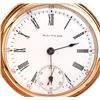 Image 1 : WALTHAM 14K Yellow Gold Hunter Pocket Watch