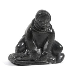 Canadian ESKIMO Inuit Soapstone Art Sculpture