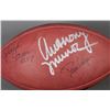 Image 2 : NFL Football Signed by (6) HOF Players BART STARR