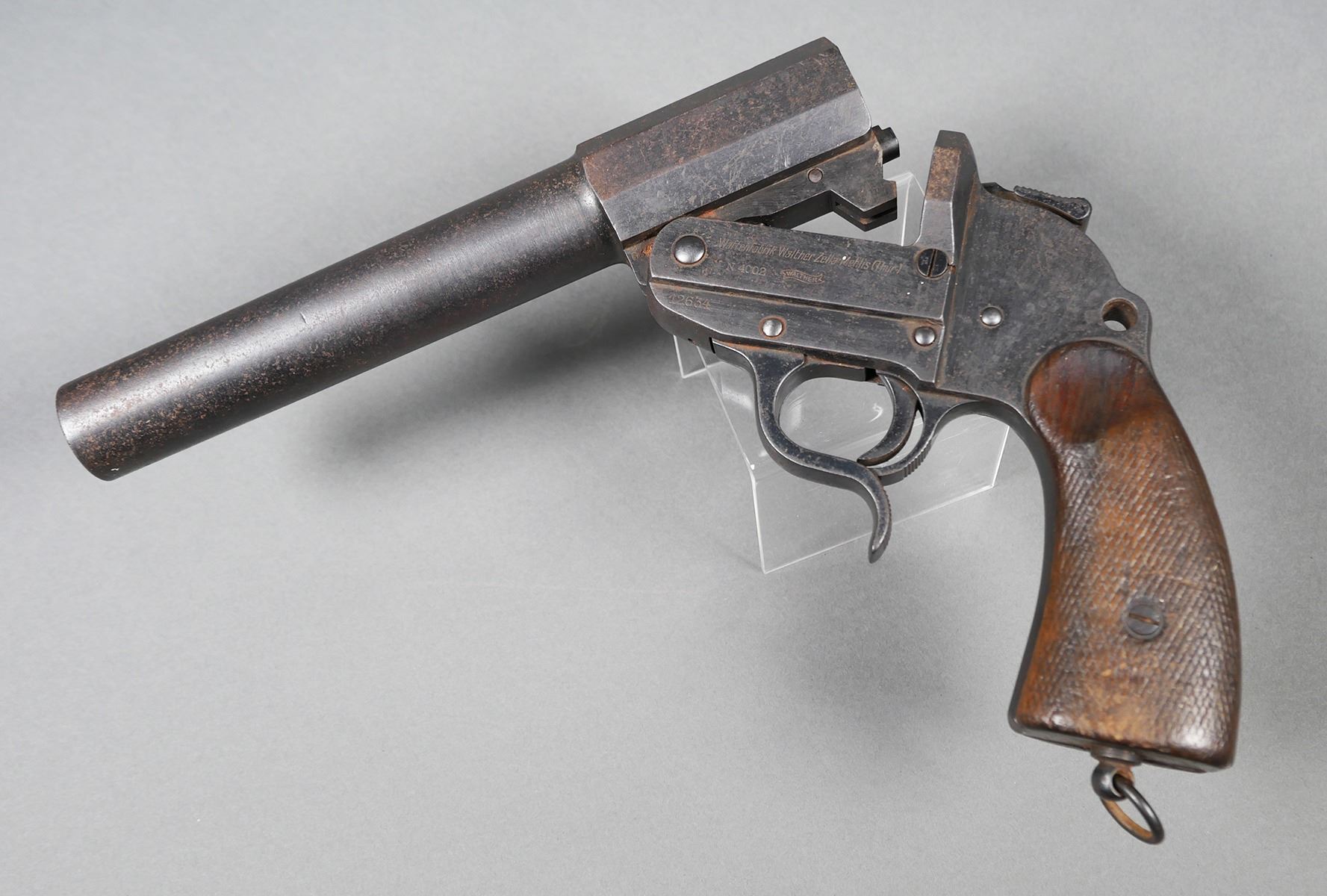 WALTHER Long Barrel German Flare Gun Pistol