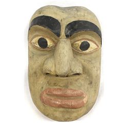 Northwest Coast Carved Wood Mask