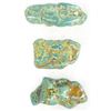 Image 1 : 3 New Mexico Tyrone Mine Turquoise Nuggets