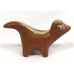 Native American Santa Clara Pottery Skunk