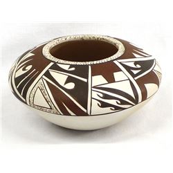 Hopi Pottery Bowl by Loretta J. Navasie Laban