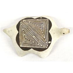 Vintage Acoma Pottery Turtle by Shawna Garcia